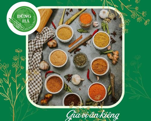 gia vị ăn kiêng