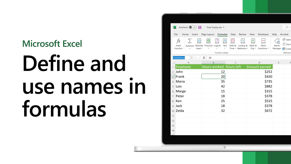 cách đặt tên vùng dữ liệu trong Excel