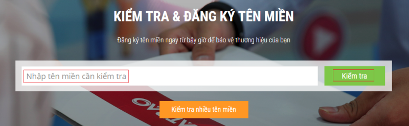 Cách mua tên miền website tại Mắt Bão