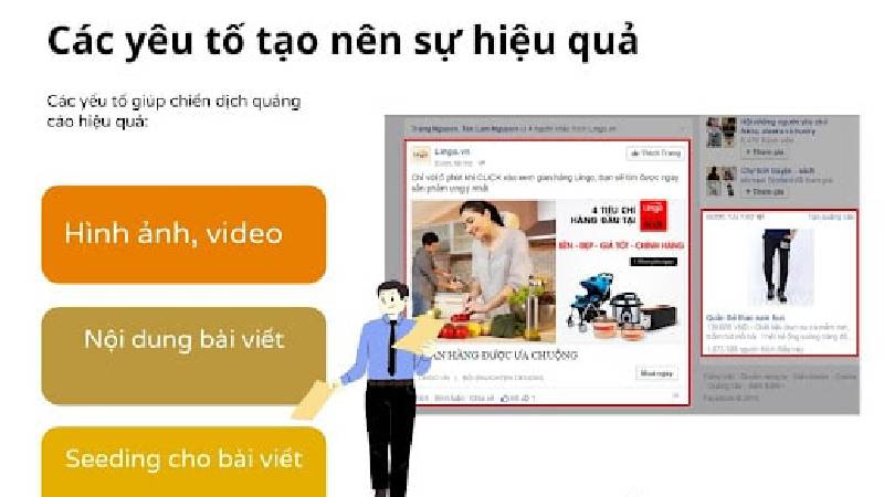 bài quảng cáo sản phẩm mẫu trên facebook