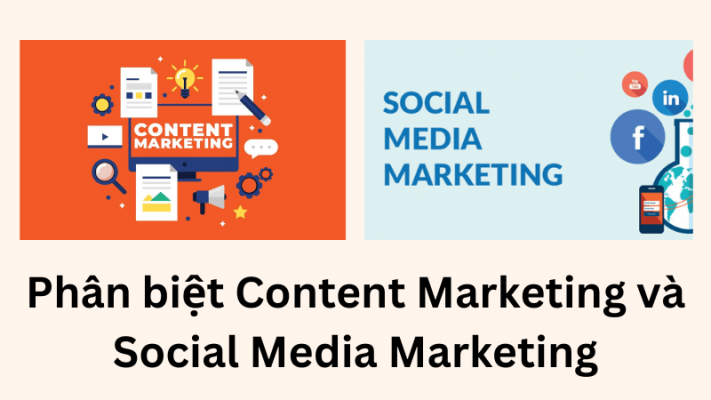 Phân biệt Content Marketing và Social Media Marketing