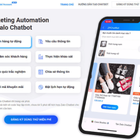 Hướng dẫn tạo chatbot cho Zalo